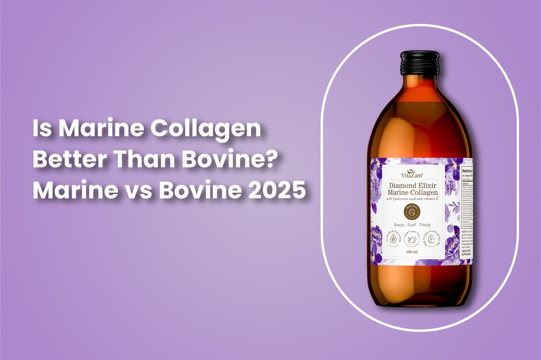 Marine vs Bovine collagen for skin (Comparison Chart) – VitaZam