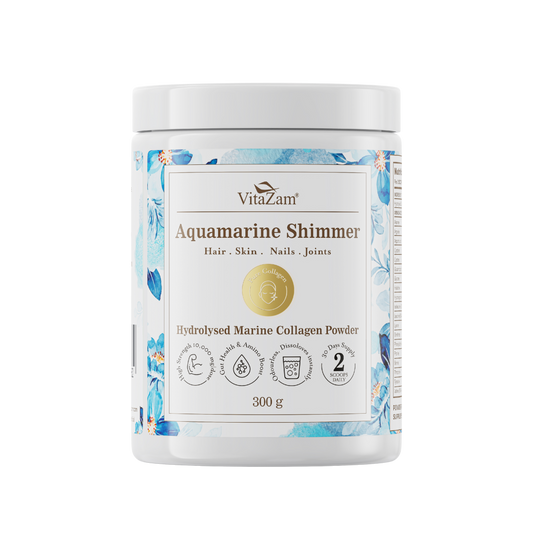 Aquamarine Shimmer – Marine Collagen Powder