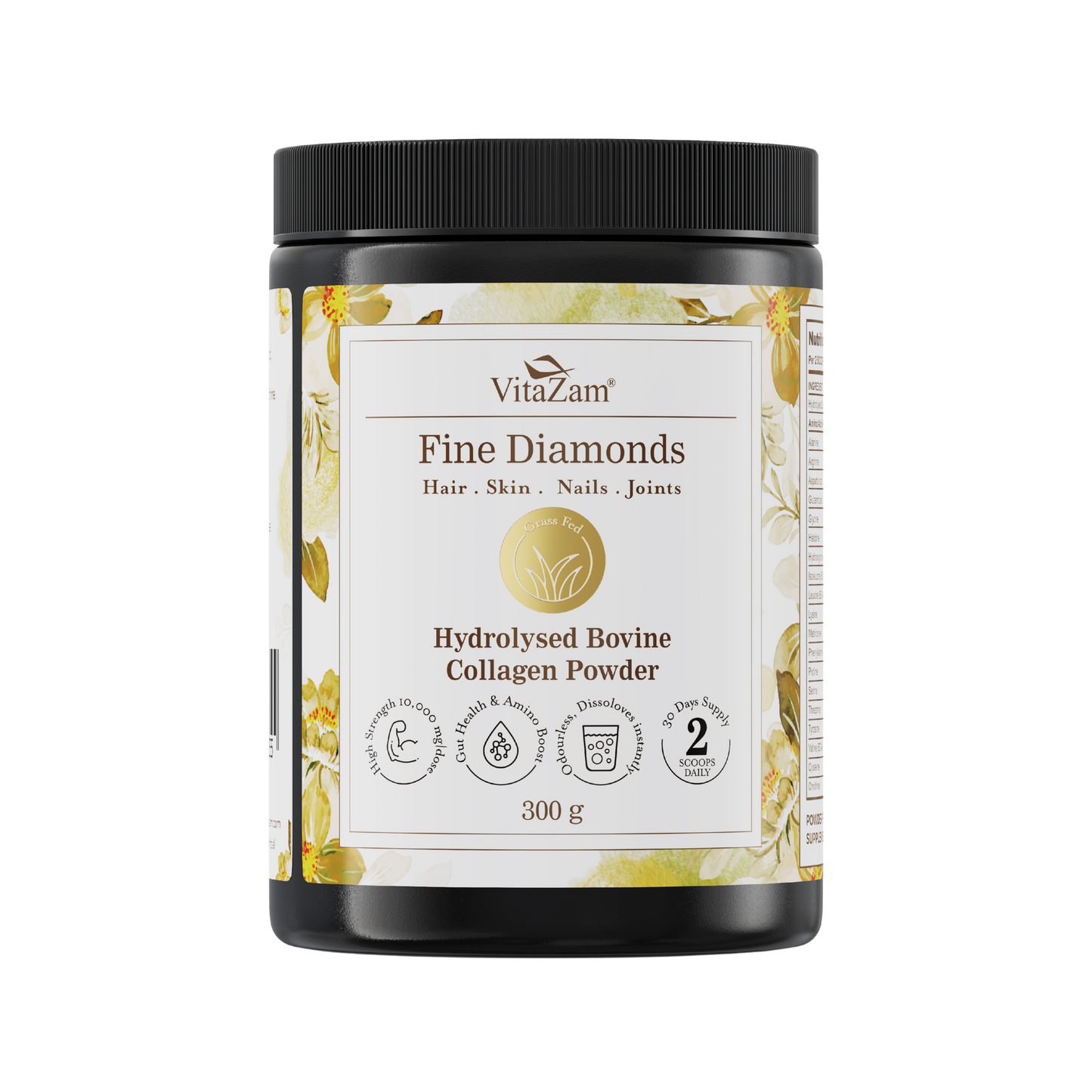 Fine Diamonds – Bovine Collagen Powder